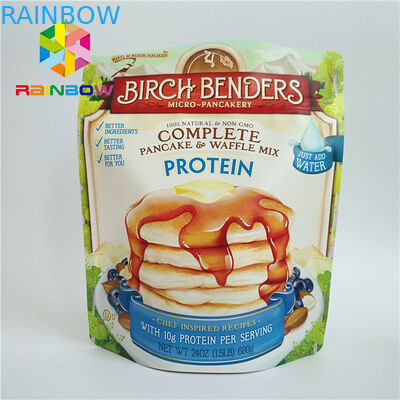 Pantone Printing Plastic Pouches Packaging , Aluminum Foil Bags For Cosmetic