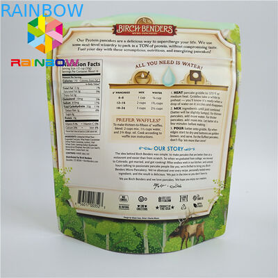 Pantone Printing Plastic Pouches Packaging , Aluminum Foil Bags For Cosmetic