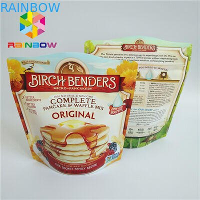 Pantone Printing Plastic Pouches Packaging , Aluminum Foil Bags For Cosmetic