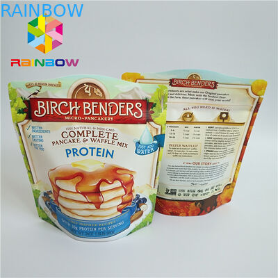 Pantone Printing Plastic Pouches Packaging , Aluminum Foil Bags For Cosmetic