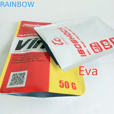 Heat Seal Sugar Tea Bags Packaging Biodegradable Customized Logo Printing