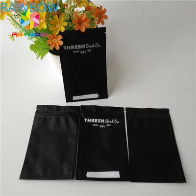 Clear Window Plastic Pouches Packaging Strong Freeze Resistance With Die Out Hole