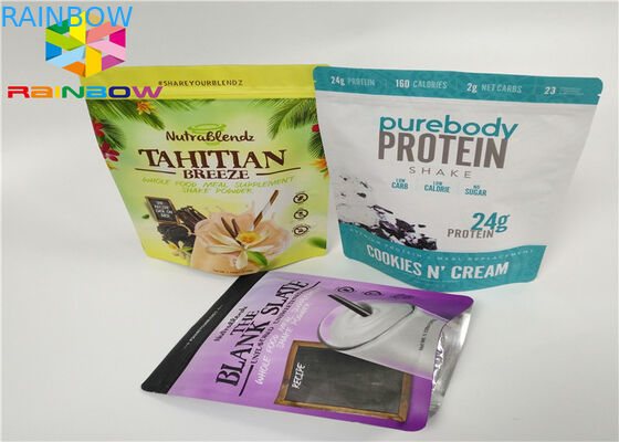 Custom Printed Tea Recyclable Custom Zip Aluminum Foil Tea Food Packaging k mylar bag For Coffee Powder Pouch
