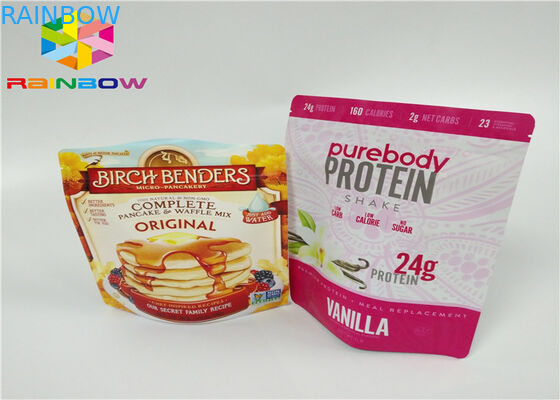 Custom Printed Tea Recyclable Custom Zip Aluminum Foil Tea Food Packaging k mylar bag For Coffee Powder Pouch