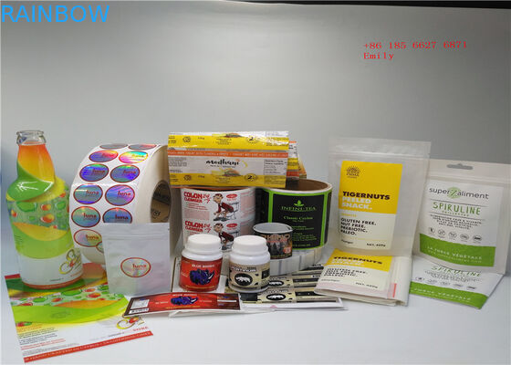 Adhesive Waterproof 3D Shrink Sleeve Labels