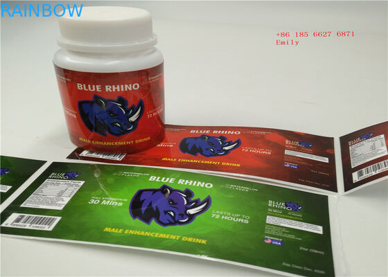 Adhesive Waterproof 3D Shrink Sleeve Labels