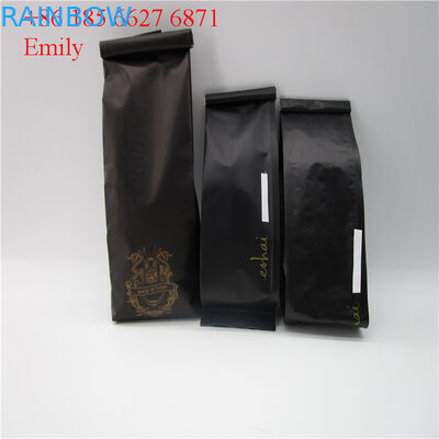 PET Material Aluminum Foil Bags Glossy Color Effect With Tin Tie 10000pcs