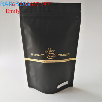 PET Material Aluminum Foil Bags Glossy Color Effect With Tin Tie 10000pcs