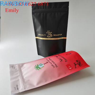 PET Material Aluminum Foil Bags Glossy Color Effect With Tin Tie 10000pcs