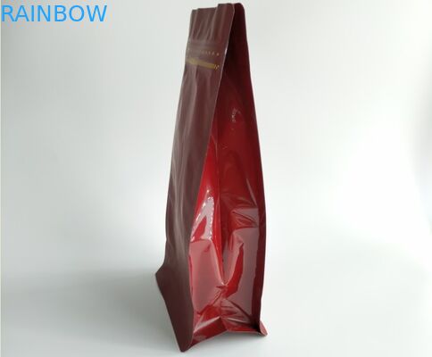 Hang Hole k Stand Up Pouches Good Barrier Against Moisture For Coffee Tea
