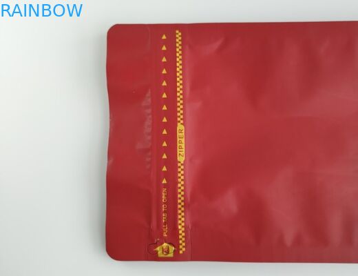 Hang Hole k Stand Up Pouches Good Barrier Against Moisture For Coffee Tea