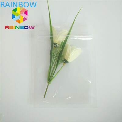 Self Adhesive Snack Bag Packaging , Multi - Application Clear Plastic Bags 