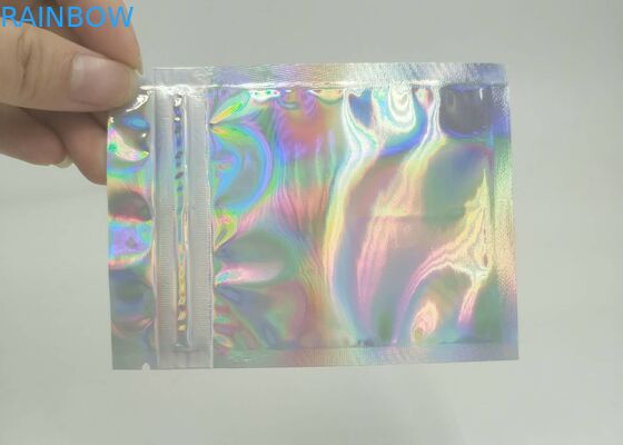 Custom Printing Aluminum Foil Bags Plain Color SGS Certificated For Cosmetic Case