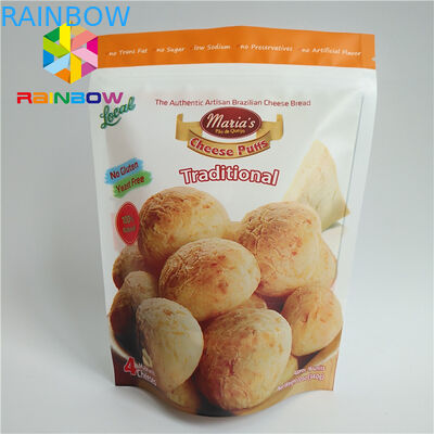 Foil Laminated Snack Food Packaging Bags Matte Surface Finish For Biscuit