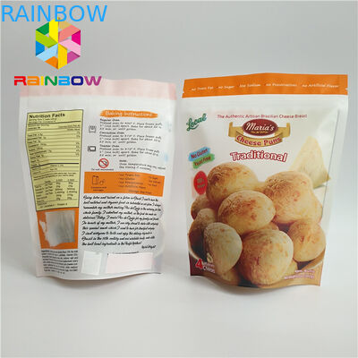 Foil Laminated Snack Food Packaging Bags Matte Surface Finish For Biscuit