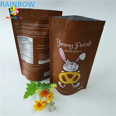 Aluminum k Snack Bag Packaging Gravure Printing For Chocolate / Protein Powder