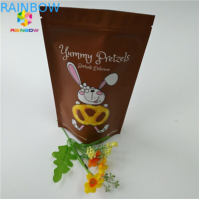 Aluminum k Snack Bag Packaging Gravure Printing For Chocolate / Protein Powder
