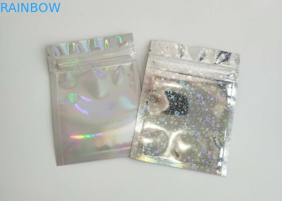 Free Standing Cosmetic Packaging Bag For Cotton Pad Eyelash Extension Glue