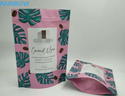 Different Size Aluminum Foil Stand Up Pouch With MOPP / VMPET / PE Material