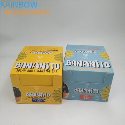 CMYK / Customized Color Display Paper Box SGS Certificate For Chocolate Bar