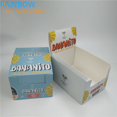 Corrugated Board Custom Printed Paper Boxes For Shelf Retail Counter Display