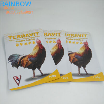 Recyclable Plastic Pet Food Pouch Customized Thickness With Logo Printing