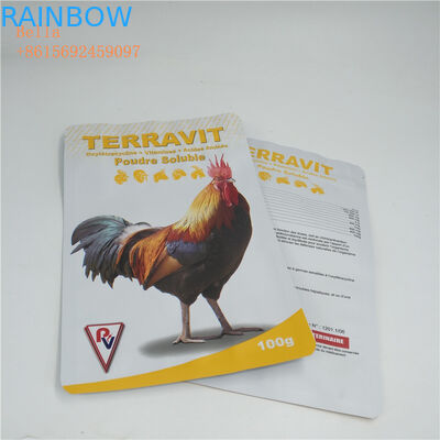 Recyclable Plastic Pet Food Pouch Customized Thickness With Logo Printing