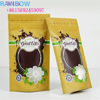 Snack / Dried Food Plastic Food Packaging With Customization Printed Logo