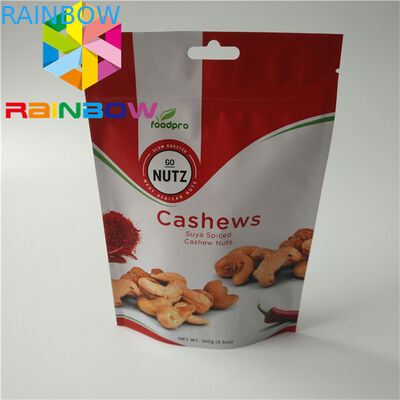 Resealable Snack Bag Packaging FDA Certificate With MOPP / VMPET / PE Material