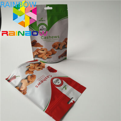 Resealable Snack Bag Packaging FDA Certificate With MOPP / VMPET / PE Material