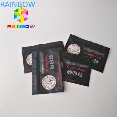 Stand Up Zip Seal Bags For Facial Makeup Round Beauty Cotton Pads Fr-20181019-2