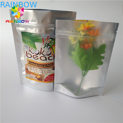 Round Hole Snack Food Packaging Bags Custom Printing With Zip Lock And Tear Notches