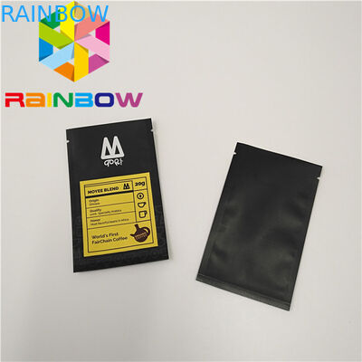 60g Food Grade Coffee Packaging Bags Custom Printing SGS Certificated With Window