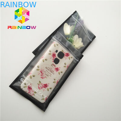 Plastic Material Custom Printed Stand Up Pouches For Mobile Phone Case