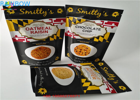 Clear Silver Plastic Pouches Packaging Reclosable Zip Lock Bags Aluminum Foil