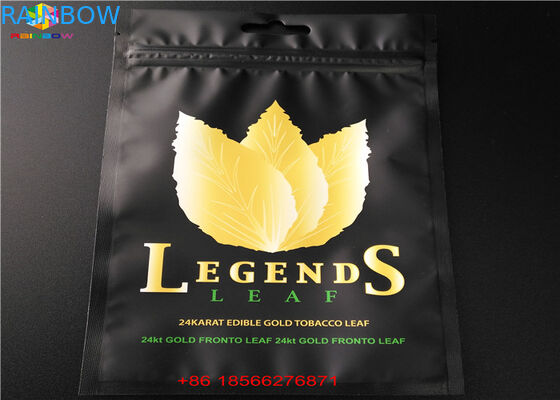 Aluminum Foil Bags Plastic Pouches Packaging Three Side Sealed With Top k