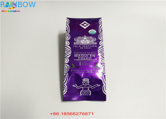 Aluminum Foil Bags Plastic Pouches Packaging Three Side Sealed With Top k