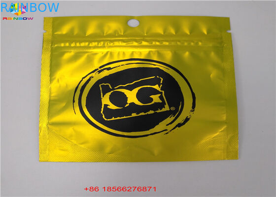Aluminum Foil Bags Plastic Pouches Packaging Three Side Sealed With Top k