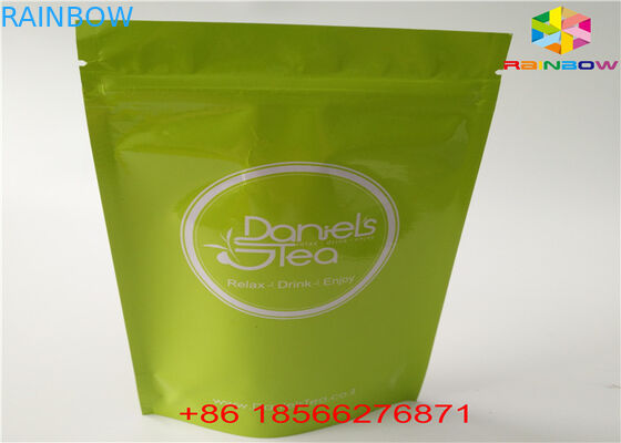 Aluminum Foil Bags Plastic Pouches Packaging Three Side Sealed With Top k