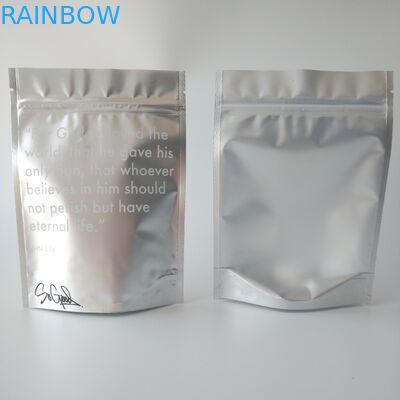 k Plastic Pouches Packaging Tear Notch Small Three Side Sealed Noni Aluminum Package