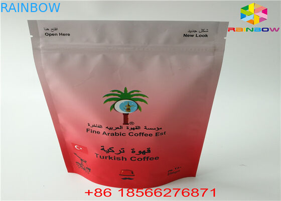 k Tear Notches Moisture Proof Stand Up Pouch Day Pack Aluminum Bags For Snack