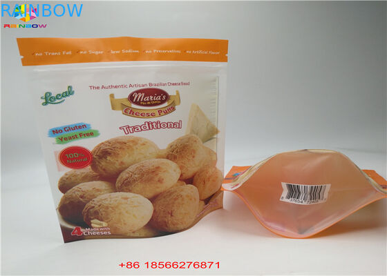 k Tear Notches Moisture Proof Stand Up Pouch Day Pack Aluminum Bags For Snack