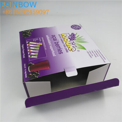 Custom Printing Paper Box Packaging Cardboard Counter Display Boxes For Chocolate Bar