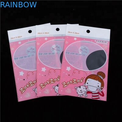 Opp/Cpp Printing Customized Promotional Packaging Clear Plastic Bag For Cosmetic