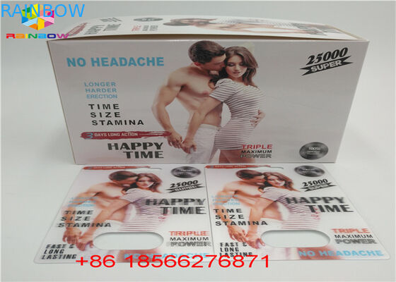 wholesale sex metal pills box metal empty pill bottles/male enhancement pills packaging 3d blister cards & display box