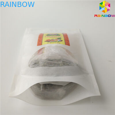 custom your Own Logo Printing aluminum foil packaging bag with bottom gusset bag Bottom Pouch bags clear  zipper foilbag