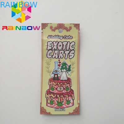 Vape Cartridge Plastic Pouches Packaging Mario Exotic Carts Mini Mylar Bags