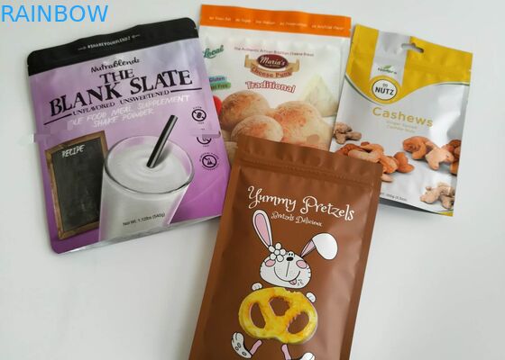 Aluminium Foil Infusion Superfood Moringa Vacuum Seal Storage Bags Custom Printing Logo