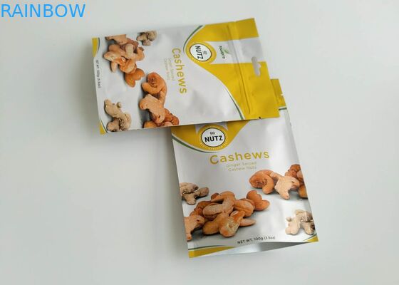 Gravure Printing Vacuum Seal Food Bags Laminated Foil Chocolate Bar Application