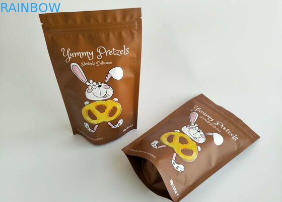 Aluminum Foil Fish Food Plastic Pouches Packaging Gravure Printing With Zipper